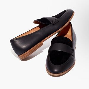 Pre loved Madewell The Alex Loafer in leather and suede